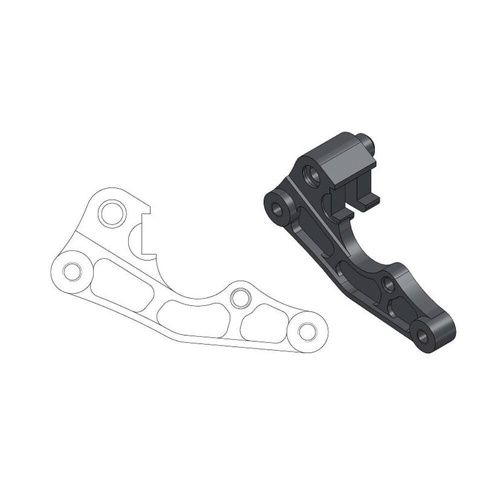 Moto-Master Suzuki RM-Z 450 2005-2026 270mm Front Caliper Bracket