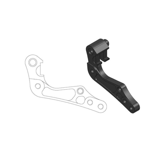 Moto-Master Husqvarna TC 510 2006-2010 270mm Front Caliper Bracket