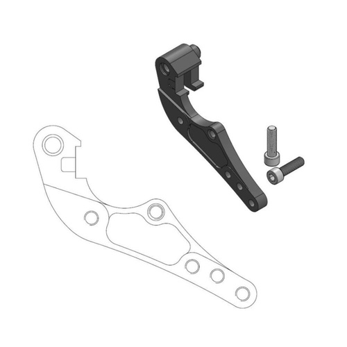 Moto-Master Husqvarna TX 300 HERITAGE 2023 298mm Front Dakar Caliper Bracket (MM-211057)