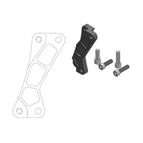 Moto-Master Yamaha 320mm Front Caliper Bracket (MM-211076)