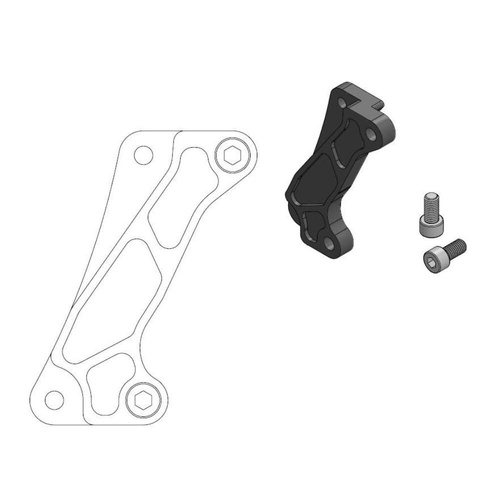 Moto-Master Honda 320mm Front Caliper Bracket (MM-211121)