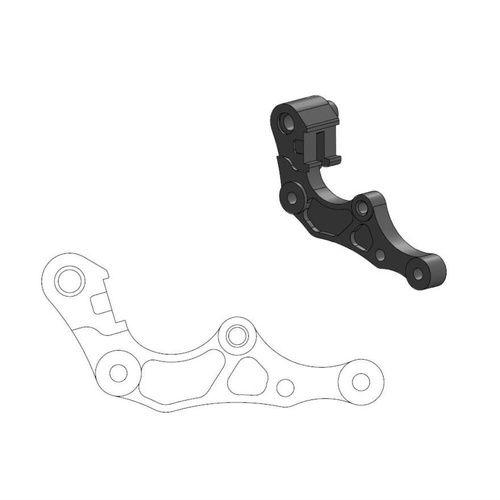 Moto-Master KTM 85 SX 2021-2025 260mm Front Caliper Bracket