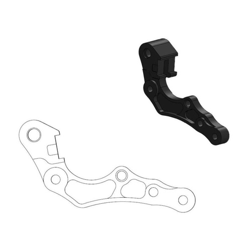 Moto-Master Husqvarna FX 350 HERITAGE 2023 270mm Front Caliper Bracket (MM-211125)