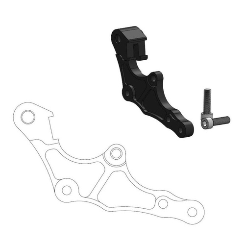 Moto-Master Gas Gas EW 500 F 2024-2025 320mm Front Caliper Bracket