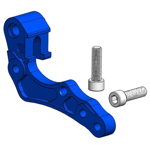 Moto-Master Gas Gas EX 250 2022-2025 Blue 260mm Front Caliper Bracket
