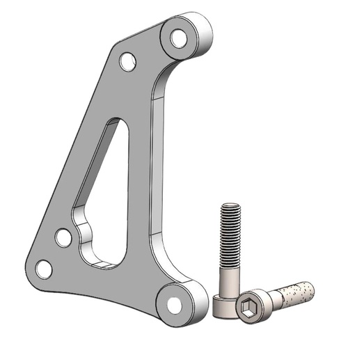 Moto-Master Ducati 320mm Front Racing Caliper Bracket