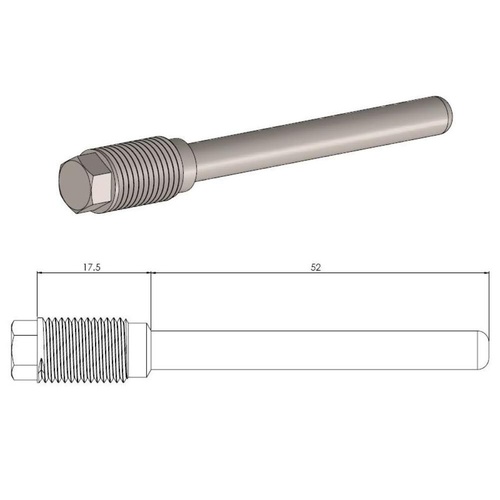 Moto-Master Beta Rear Brake Pad Pins (MM-213020)