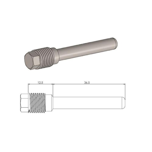 Moto-Master Kawasaki Front Brake Pad Pins (MM-213021)