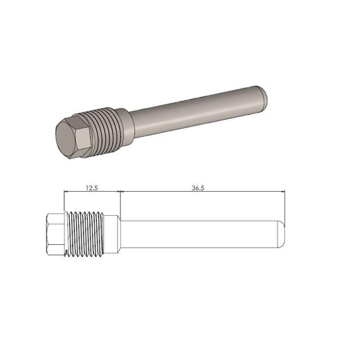 Moto-Master Rieju MR 300 PRO 2021-2024 Front Brake Pad Pins