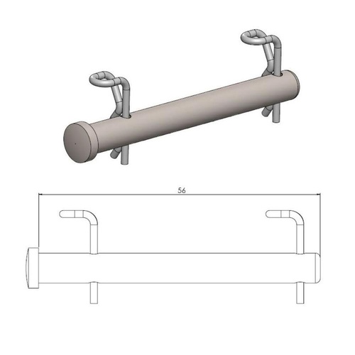 Moto-Master Husqvarna TX 300 2017 Front Brake Pad Pins