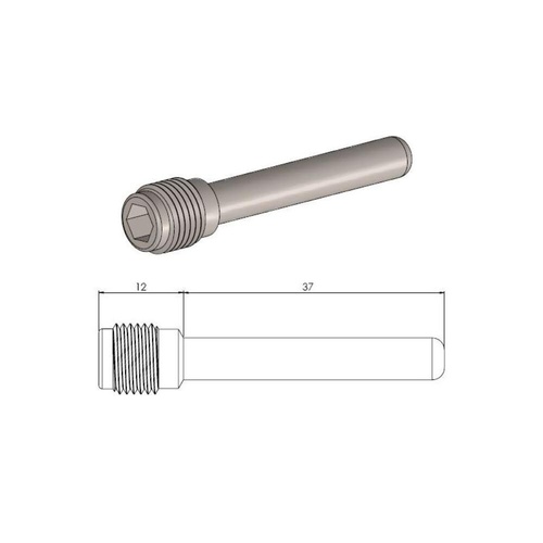 Moto-Master Kawasaki Front Brake Pad Pins (MM-213031)
