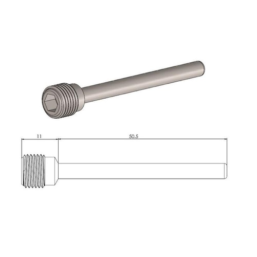 Moto-Master Kawasaki Front Brake Pad Pins (MM-213037)
