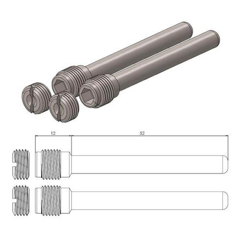 Moto-Master Honda Rear Brake Pad Pins (MM-213039)