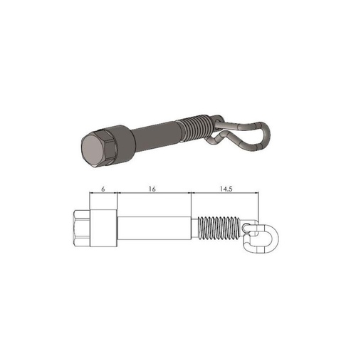 Moto-Master KTM SX-E 5 2023 Rear Brake Pad Pins