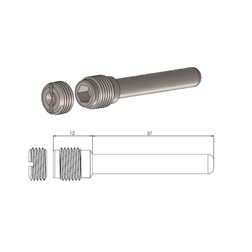Moto-Master Kawasaki Front Brake Pad Pins (MM-213048)