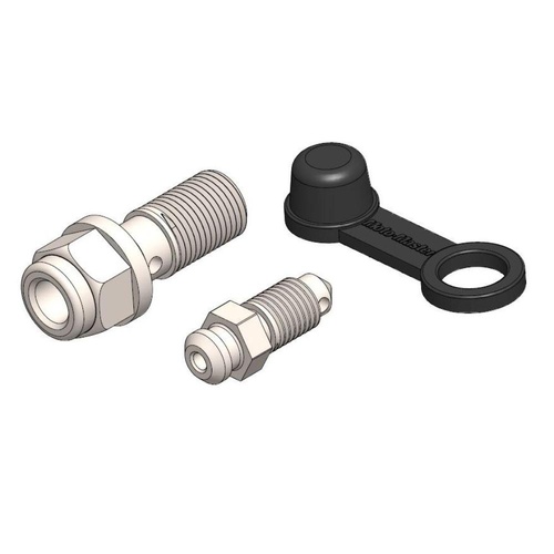 Moto-Master MXC Banjo Bolt with Bleeder (M8x1)