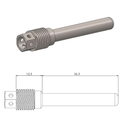Moto-Master Gas Gas Race Drilled Front Brake Pad Pin