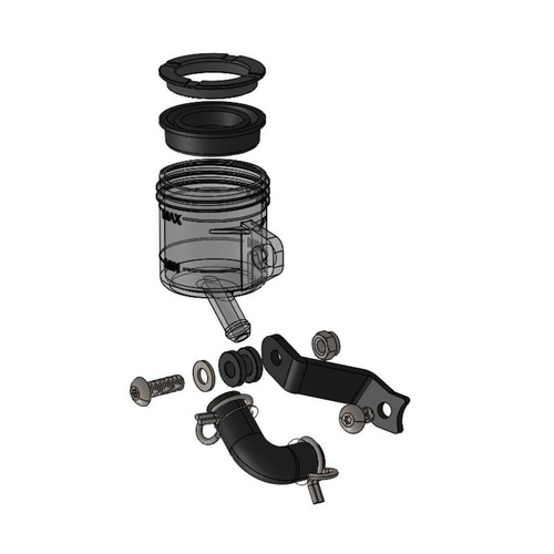 Moto-Master RMC Brake Reservoir Remote Mount Kit