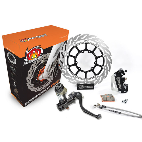 Moto-Master Husaberg 320mm Supermoto RMC-R Flame Brake Kit