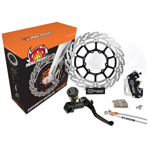 Moto-Master BMW 320mm Supermoto Front Flame Brake Kit (With Headlight)