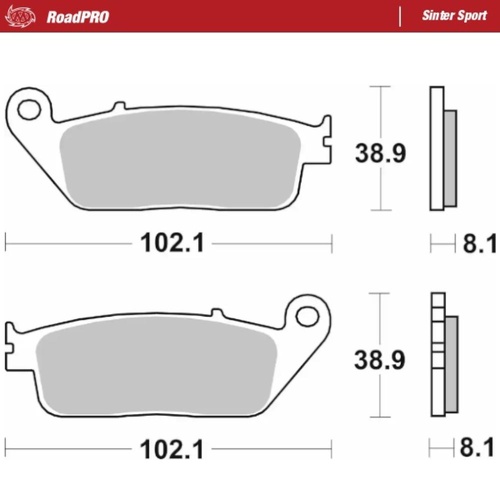Moto-Master Buell Sinter Sport Front Brake Pads
