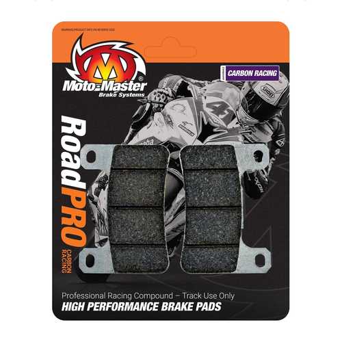 Moto-Master MV Agusta Carbon Racing Left Front Brake Pads F4 1000 LH44 2018-2019