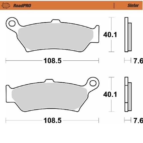 Moto-Master BMW R 1300 R 2025-2026 Sintered Rear Brake Pads