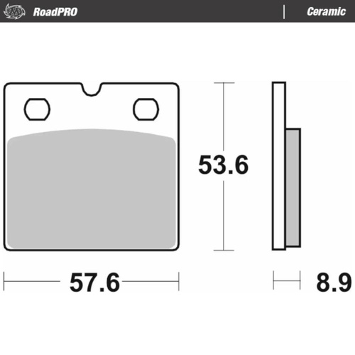 Moto-Master BMW Ceramic Right Front Brake Pads (MM-417504)