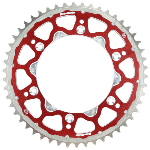 Moto-Master Yamaha YZ 80 1993-2001 (46T) Red Fusion Dual Ring Rear Sprocket