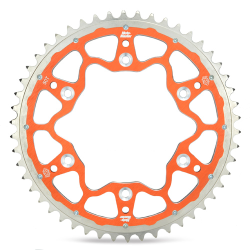 Moto-Master KTM Orange Fusion Dual Ring Rear Sprocket