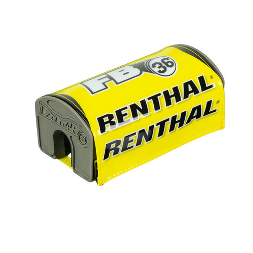 Renthal Yellow/White/Black Fatbar36 Handlebar Pad