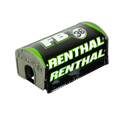 Renthal Black/Green/White Fatbar36 Handlebar Pad