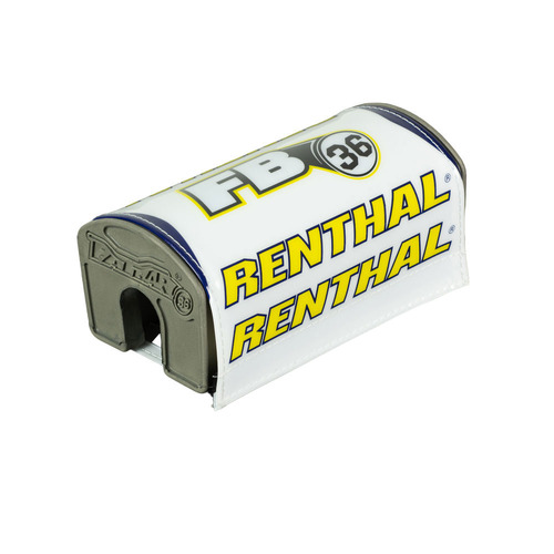 Renthal White/Blue/Yellow Fatbar36 Handlebar Pad