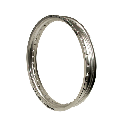 SM Pro Platinum Kawasaki Silver Rear Rim