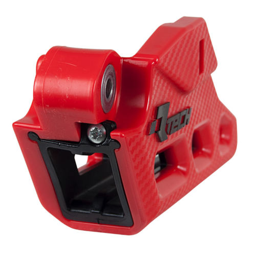 Rtech Beta Red/Black Monoblock Worx Chain Guide RR 480 4T RACING 2015-2024
