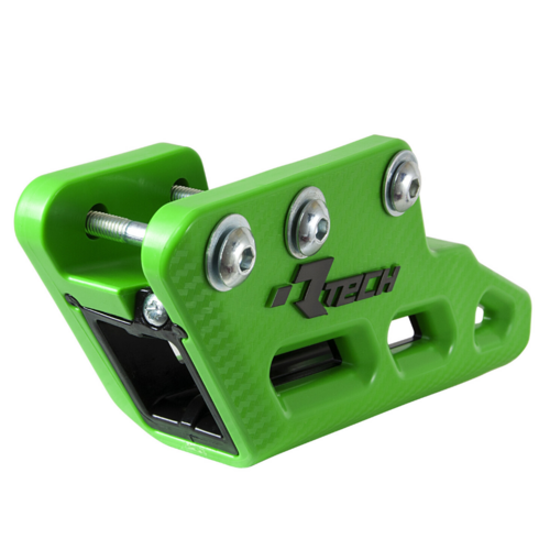 Rtech Kawasaki Green/Black Monoblock Worx Chain Guide KX 250 F 2019-2024