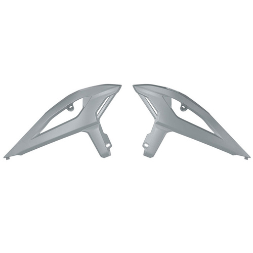 Rtech Beta RR 125 RACING 2025 Quantum Grey Radiator Shrouds