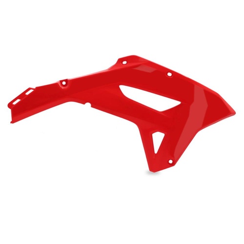 Rtech Honda CRF 250 RX 2022-2024 Red Radiator Shrouds