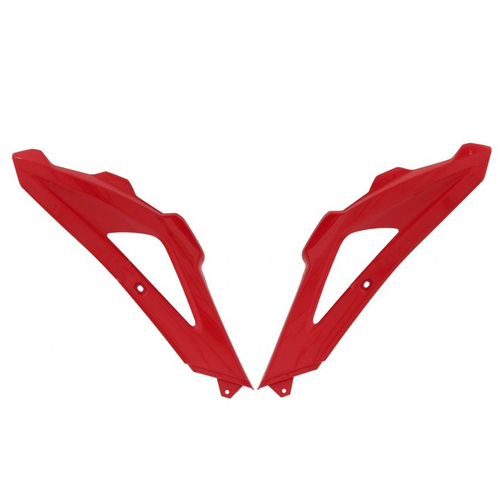 Rtech Husqvarna TC 510 2008-2010 Red Upper Radiator Shrouds