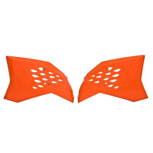 Rtech KTM 125 EXC 2008-2011 Orange Radiator Shrouds