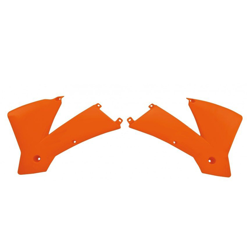 Rtech KTM 125 EXC 2003-2004 Orange Radiator Shrouds