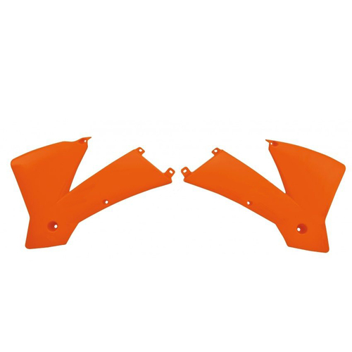Rtech KTM 250 SX 2001-2004 Orange Radiator Shrouds