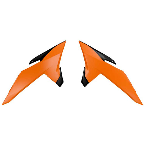 Rtech KTM 85 SX 2025 OE Orange/Black Radiator Shrouds