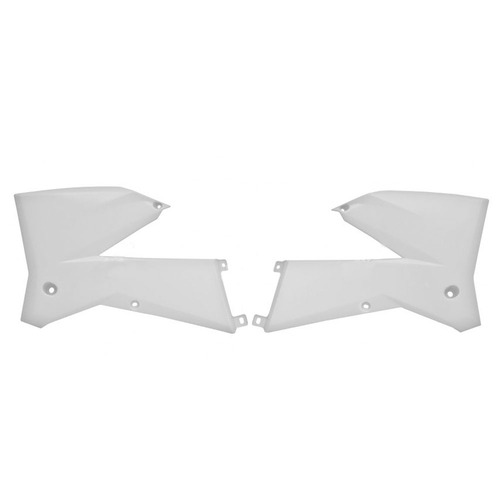 Rtech KTM 125 EXC 2005-2007 White Radiator Shrouds