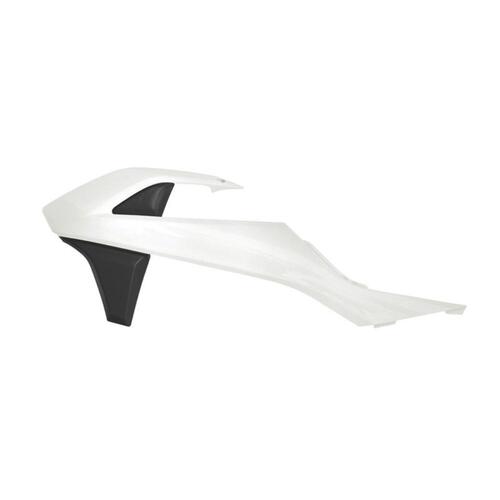 Rtech Gas Gas MC-E 3 2023-2024 White/Black Radiator Shrouds