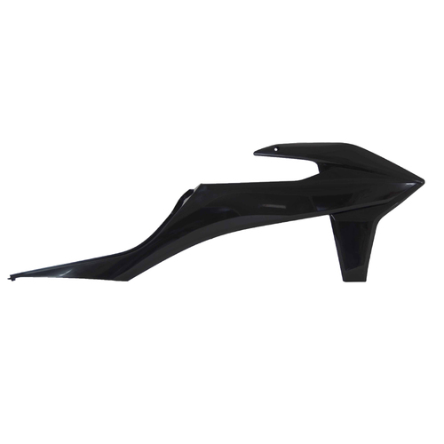 Rtech KTM 250 EXC-F 2020-2023 Black Radiator Shrouds