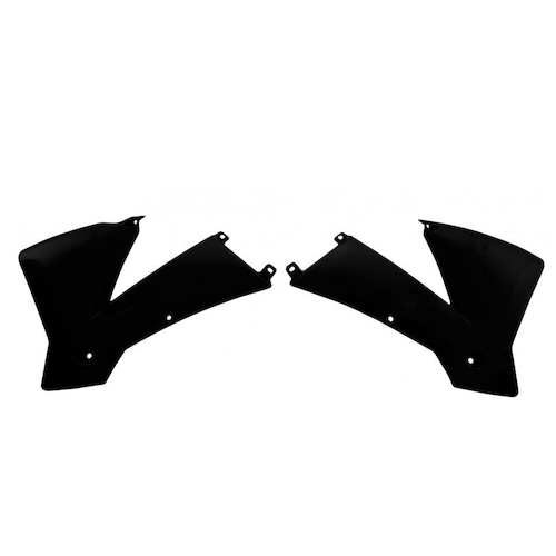 Rtech KTM 200 SX 2003-2004 Black Radiator Shrouds