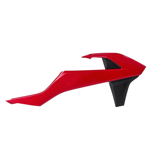 Rtech KTM 125 EXC 2017-2019 Vintage Red/Black Radiator Shrouds