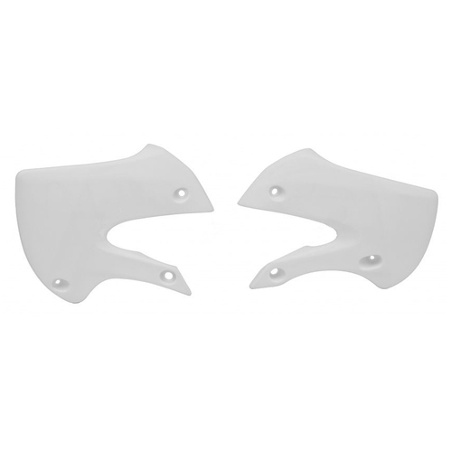 Rtech Suzuki DR-Z 110 2003-2006 White Radiator Shrouds