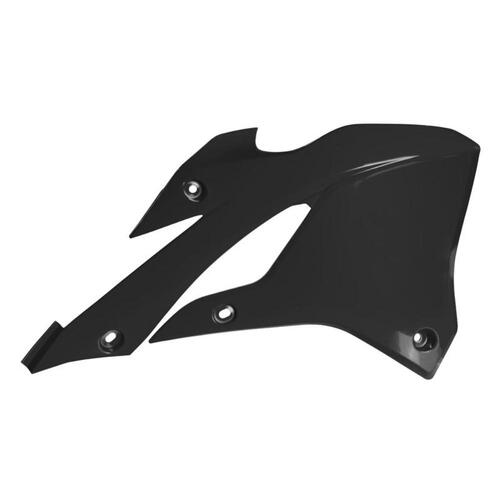 Rtech Kawasaki KX 85 2022-2024 Black Radiator Shrouds